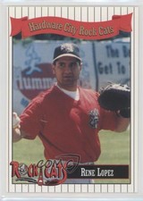 1996 Multi-Ad Hardware City Rock Cats Rene Lopez #13