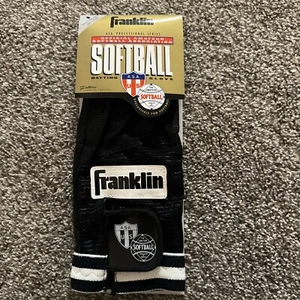 Guantes de bateo Franklin mano izquierda negros vintage NUEVOS XXL softbol ASA béisbol - Imagen 1 de 4
