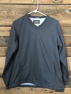 Cabelas Damenpullover V-Ausschnitt Windbreaker Netz gefüttert Gr. S grau gebraucht, in einwandfreiem Zustand - Bild 1 von 3
