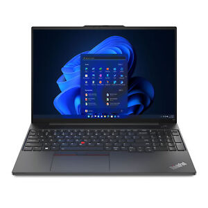 Lenovo ThinkPad E16 Gen 1 Intel Laptop, 16" IPS 60Hz, i5-1335U, 8GB, 512GB