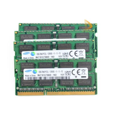 Samsung 4X 8GB 2RX8 PC3L-12800S DDR3 1600MHZ 1.35V SODIMM RAM Laptop Memory" - Image 1 of 4