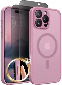 Neu!++ Magnet für iPhone 16 Pro Hülle mit Kamera Steuerung Taste (Schwarze Johannisbeere) - Bild 1 von 9