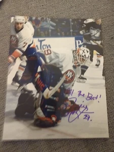 Jamie McLennan Signed  New York Islanders 8 x 10 Photograph LOA - Picture 1 of 1