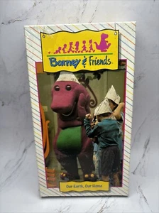 Barney And Friends - Our Earth, Our Home VHS 1992 Time Life FACTORY SEALED!! - Imagen 1 de 12