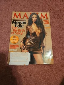 MEGAN FOX MAXIM MAGAZINE - July 2007 - TRANSFORMERS - TMNT - JENNIFER'S BODY - Imagen 1 de 2
