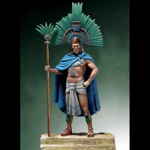 1/32 54mm Resin Model Kit Moctezuma II Native American Indian Unpainted - Picture 1 of 1