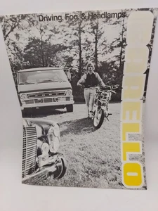 Vintage Carello Driving Fog & Headlamp Brochure • Foreign Car Parts Inc 1970s - Picture 1 of 10