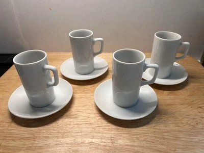 Juego de 4 tazas y platillos espresso Lipper & Mann Creations Of Japan Demitasse Foto 1 de 4