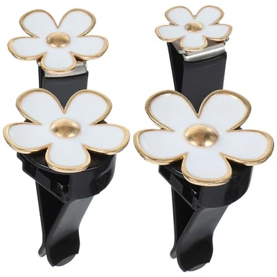  4 Pcs Car Flower Vent Clips Cute Accessories Interior Automotive Decorative - Image 1 of 4