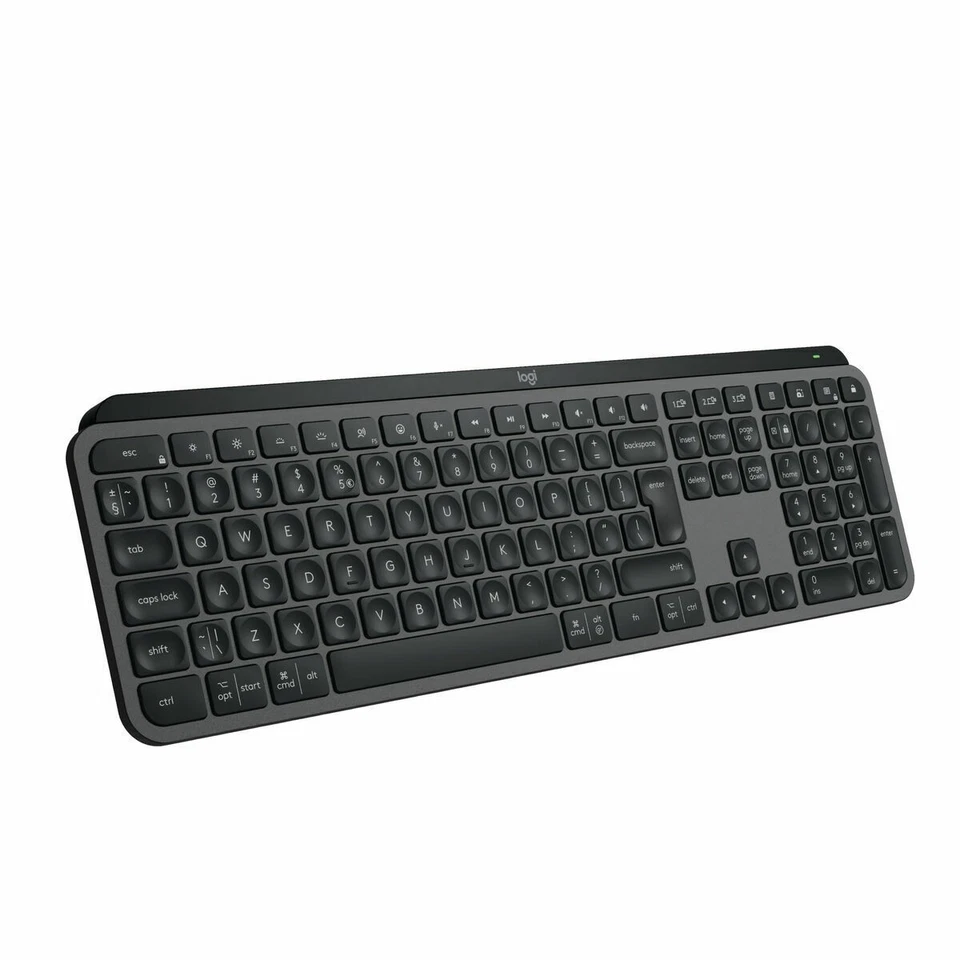 Drahtlose Tastatur Logitech MX Keys S Qwerty Spanisch Grau Graphit - Bild 1 von 1