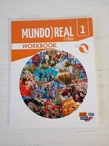 Mundo ) Real 1 - Florida Workbook - Free shipping - Picture 1 of 10