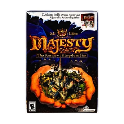 Microprose Computer Game Majesty - The Fantasy Kingdom Sim (Gold Ed) EX/NM - Image 1 of 2