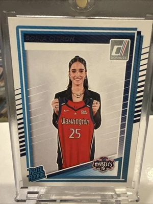 Sonia Citron Rated Rookie - 2025 Panini Donruss WNBA - #87 Mystics - Image 1 of 4