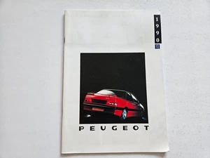 PEUGEOT 205 309 405 505 RANGE 48 PAGES SALES BROCHURE 1990 - Picture 1 of 5