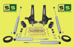 5" / 3" Lift Kit Spindles Blocks Coil Spacers Shocks FOR 01-09 Ford Ranger 2WD - Picture 1 of 1