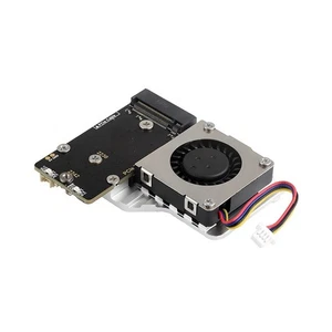PCIe to M.2 Adapter Board for 5, with Cooling Fan, Compatible with 2242 /5877 - Photo 1/9