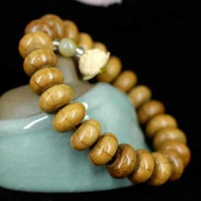 Abelia Abacus beads Cuff Men Mala Buddha Lucky Bracelet Beaded Chakra - Image 1 of 4