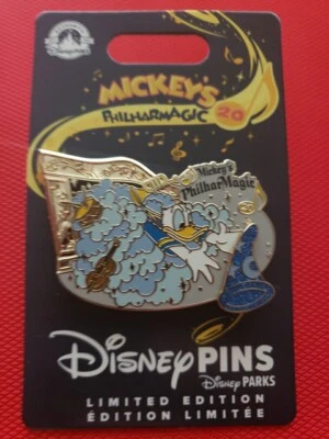 Prendedor 2023 Disney Parks Mickey’s PhilharMagic Pato Donald LE 2500 Foto 1 de 4
