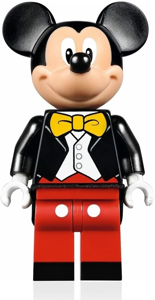 LEGO Disney Minifigura Mickey Mouse (con Chaqueta de Esmoquin) del Castillo Disney 71040 Foto 1 de 2