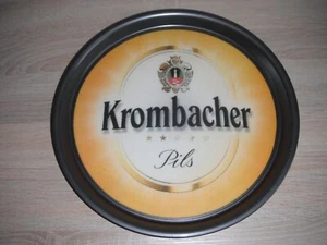 Krombacher Pils Serviertablett Kellnertablett Tablett ca 37 cm x 4 cm Neu Gummie - Bild 1 von 2