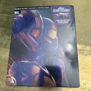 Ant-Man and the Wasp: Quantumania 4k Blu-ray Best Buy SteelBook-NEW Authentic US - Picture 1 of 7