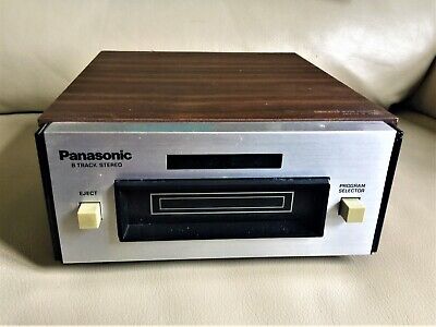 Panasonic-RS-801AUS - Cinta De 8 Pistas Reproductor Estéreo Cubierta Probada, Juega Bien. • 9.84€