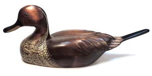 LEO KOPPY SIGNED WOOD PINTAIL DUCK DECOY FIGURINE XLNT - Picture 1 of 9