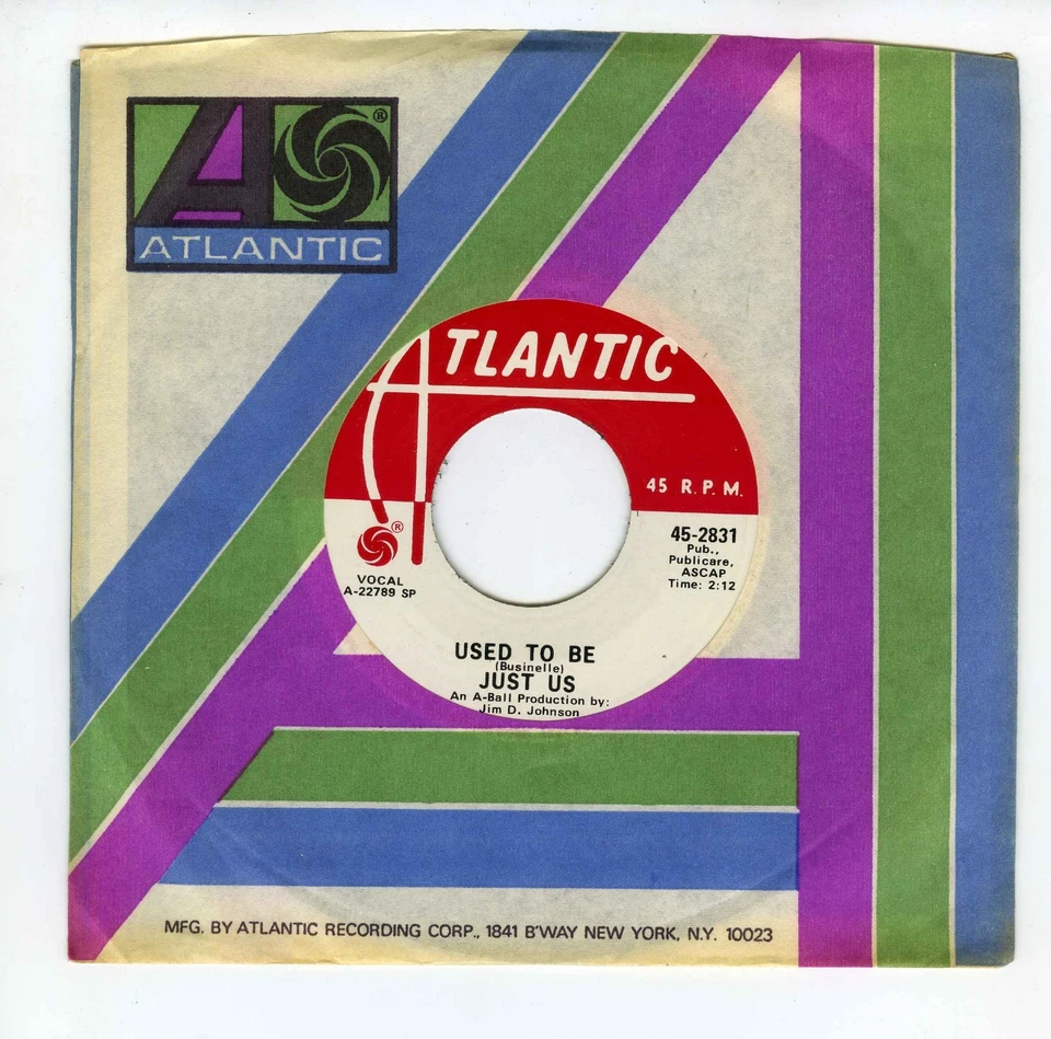 45 RPM 7''JUST US USED TO BE (PROMO) - Photo 1/1