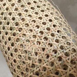 5M Natural Cane Sheet Webbing Rattan Sheets DIY Cane Webbing Chair Repair - Picture 1 of 8