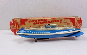Vintage 1930's/40's Wolverine Diving Submarine w/orig. box - Picture 1 of 22