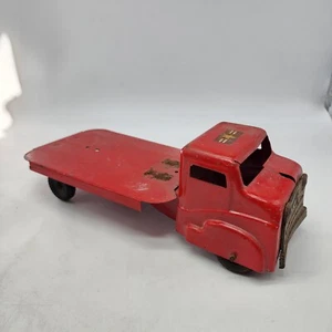 RARE Structo vintage Toy Missile Launcher Truck Flatbed 12" Delivery Truck - Picture 1 of 10