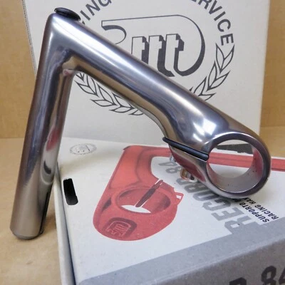 New-Old-Stock 3T Record 84 Quill Stem w/Gray Finish (25.8/26.0 mm clamp x 125mm) - Image 1 of 4