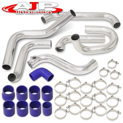 2.5" FMIC Intercooler Aluminum Piping Kit + Couplers For 2004-2006 Mazda 3 2.0L - Image 1 of 4