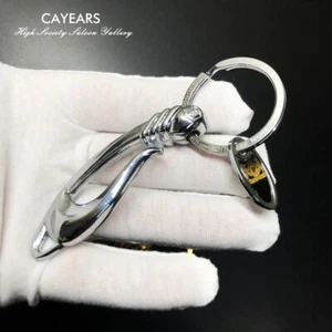 JDM Cromo JP Cayears Produce Llaveros Coche Aleación Metal Lujo Llavero Dijes - Imagen 1 de 12