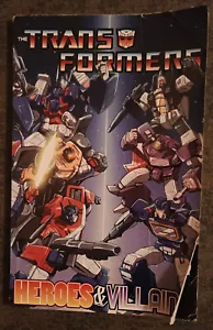 Transformers : Heroes & Villains - paperback graphic novel - TPB - IDW - 1st pr. - Picture 1 of 1