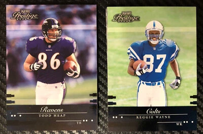 2002 Playoff Prestige Football Cards Lot You Pick - Image 1 of 2