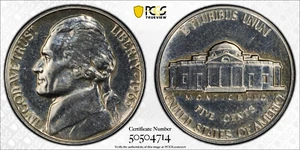 1963 5C Jefferson Nickel - MS64 (proof) - Picture 1 of 1
