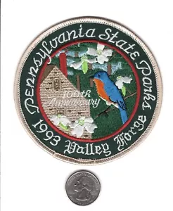 Parche de la Comisión de Juegos del Valle de los Parques Estatales de Pensilvania 1993 parche de ciervo de Michigan - Imagen 1 de 1