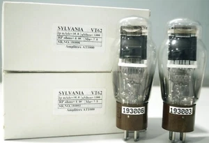 VT62 801A Sylvania  Amplitrex tested 1 Match Pair 2 Pcs - Picture 1 of 12