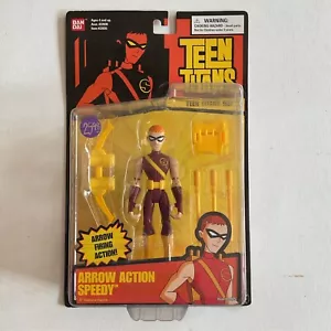 2005 BANDAI 5" TEEN TITANS ARROW ACTION SPEEDY ACTIONFIGUR NEU UNGEÖFFNET - Bild 1 von 2