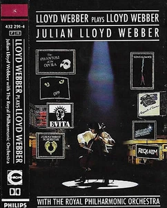 JULIAN LLOYD WEBBER PLAYS ANDREW WEBBER CASSETTE ALBUM RPO Philips - Picture 1 of 11