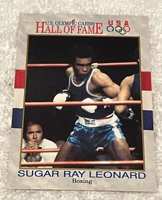 1991 Impel U.S. Olympic Hall Of Fame #29 Sugar Ray Leonard - USA - Image 1 of 2