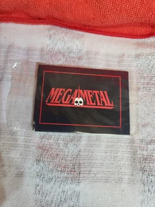 Tarjetas coleccionables fotográficas de la colección Mega Metal promoción paquete de 3 tarjetas caja 1991 Impel - Imagen 1 de 2