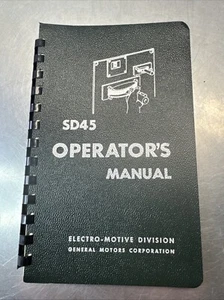 SD 45 OPERATOR'S MANUAL - 4th EDITION FEBRUARY 1968 - GENERAL MOTORS CORP. - Picture 1 of 22