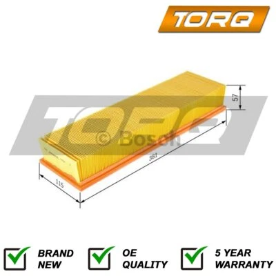 Filtro de aire Torq para Renault Extra Safrane Super 5 Vauxhall Astra Cavalier Foto 1 de 4