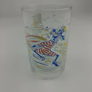 Walt Disney World Typhoon Lagoon Goofy Remember the Magic 25 Anniversary Glass - Picture 1 of 5