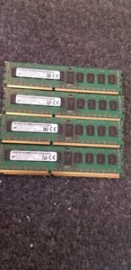 Micron MT18JSF51272PDZ-1G6K1HE 4GB 2Rx8 PC3-12800R-11-13-B1 Lot of 15 - Picture 1 of 1