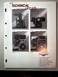 Briggs & Stratton Technical Update Seminar 1999 CE8058-10/98 - Picture 1 of 2