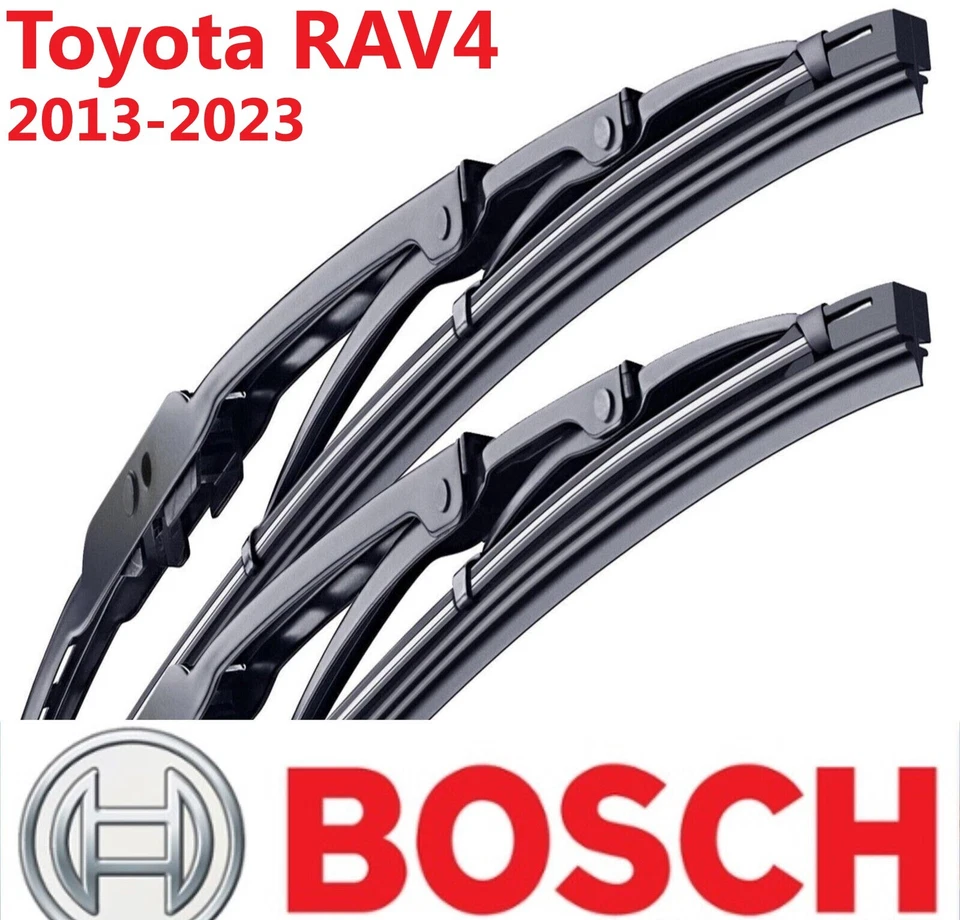 2x Juego de limpiaparabrisas BOSCH para Toyota RAV4 (2013-2023) par de conexión directa, delantero Foto 1 de 1