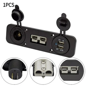 Chargeur Voiture En Alliage D'Aluminium Montage Encastré avec USB 3 0 Ports Cha - Imagen 1 de 27